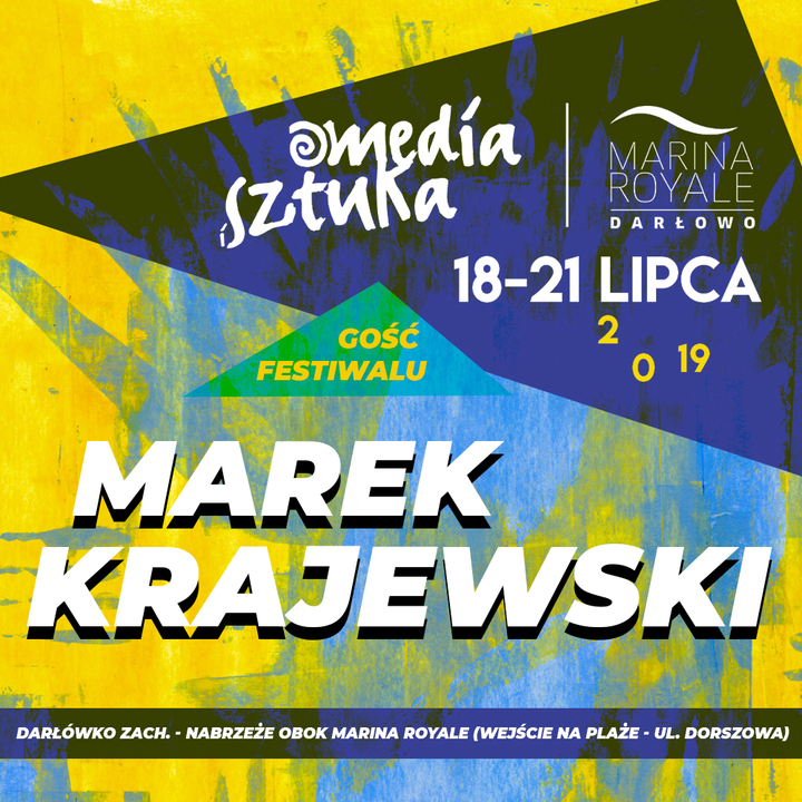 Marek Krajewski na Media i Sztuka – Festiwalu w Darłowie
