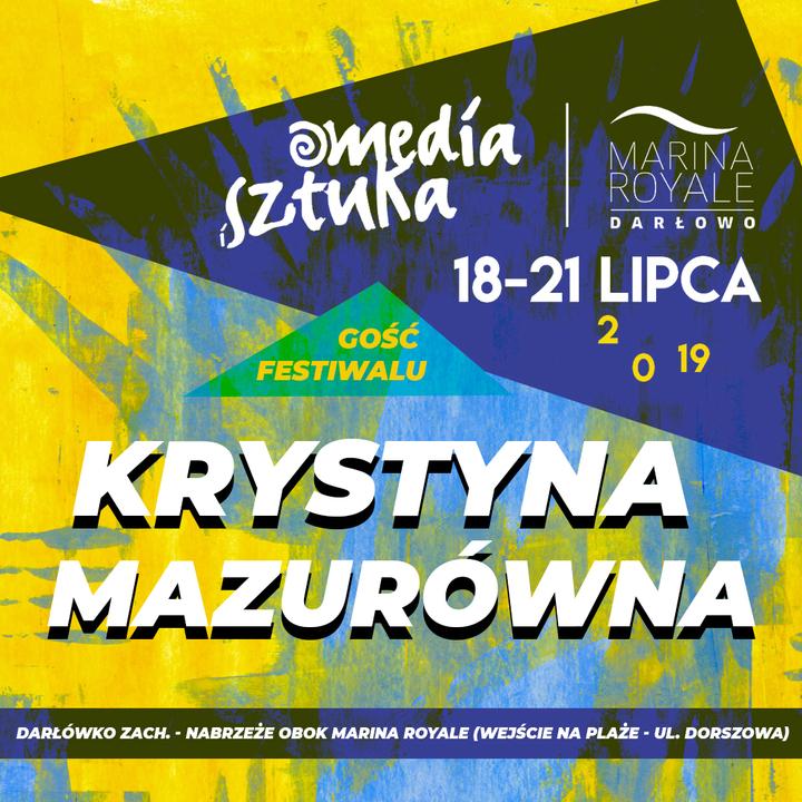 Krystyna Mazurówna na festiwalu w Darłowie