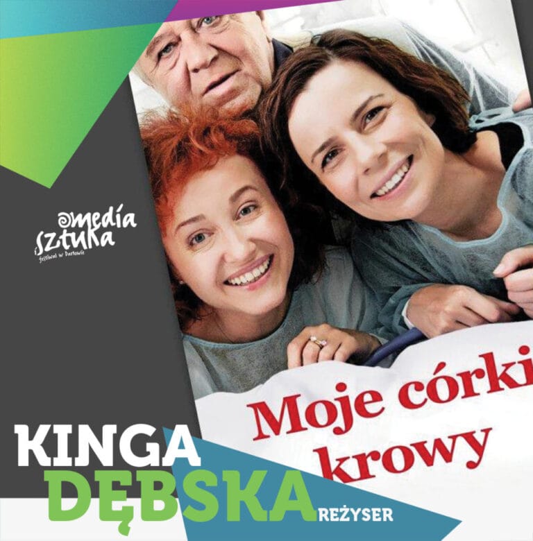 Plakat filmowy "Moje córki krowy