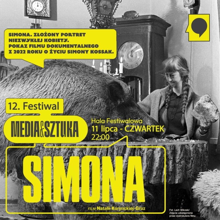 Plakat festiwalowy filmu Simona o losach Kossak.