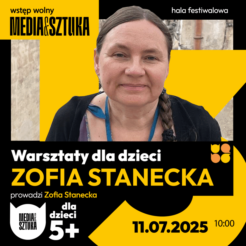 Warsztaty dla dzieci z Zofią Stanecką, 11.07.2025.